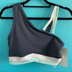 Fabletics Adjustable One-Shoulder Sports Bra